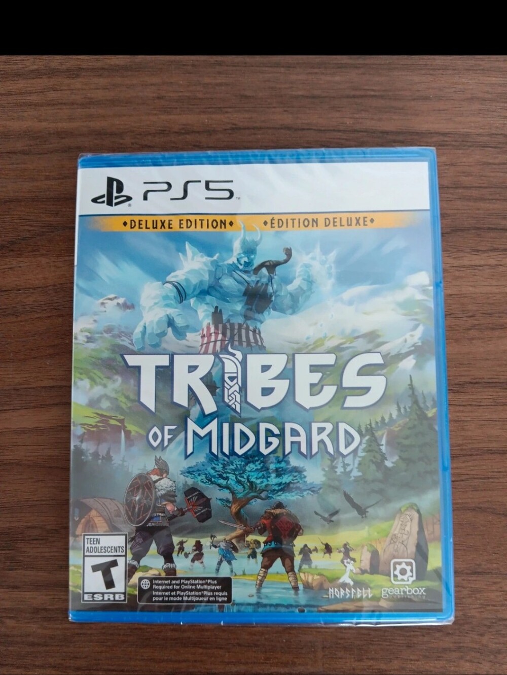 Playstation 5 Tribes Of Midgard Deluxe Edition Video Game NIP Sealed